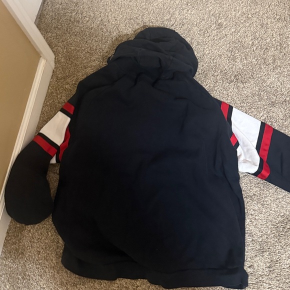 Jordan Black and Red Hoodie - Picture 4 of 4